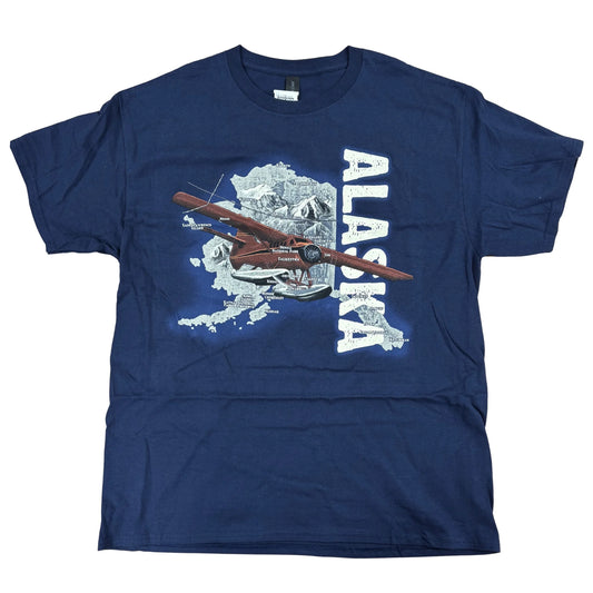 Navy Float Plane Alaska Tee