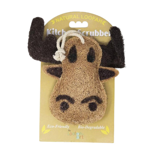 Moose shaped kitchen scrubber