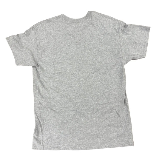 Gray t-shirt on a white background