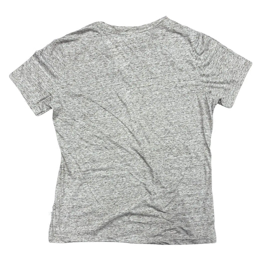 Gray t-shirt on a white background