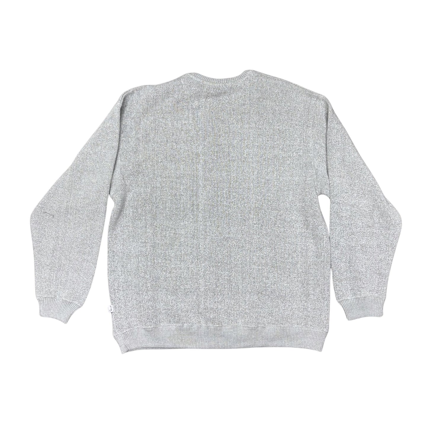 Gray sweatshirt on a white background