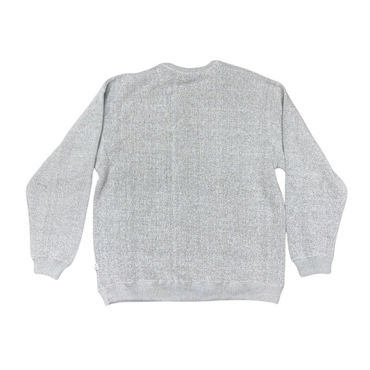 Gray sweatshirt on a white background