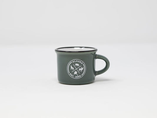 MINI CAMP ICONS MUG CERAMIC SHOTGLASS