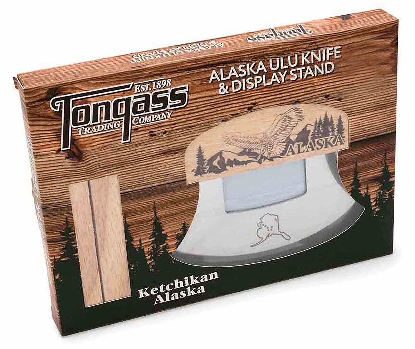 ULU KNIFE WITH LASER ETCHED EAGLE