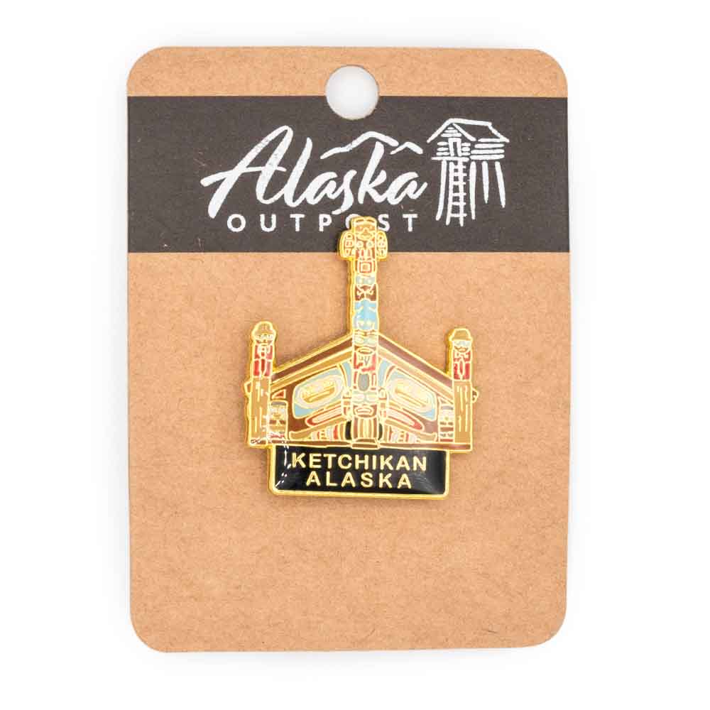 KETCHIKAN TOTEM HOUSE COLLECTOR PIN