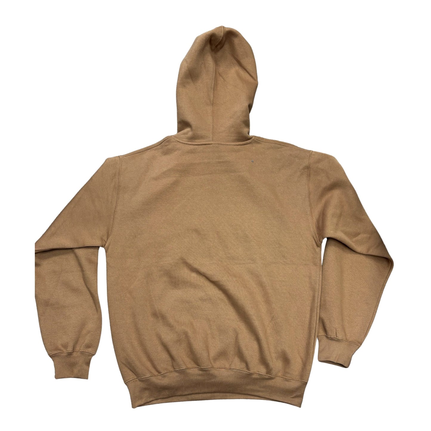 Brown hoodie on a white background