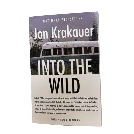 Book cover of Into the Wild by Jon Krakauer
