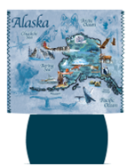 VAN ZYLE MAP CAN COOLER