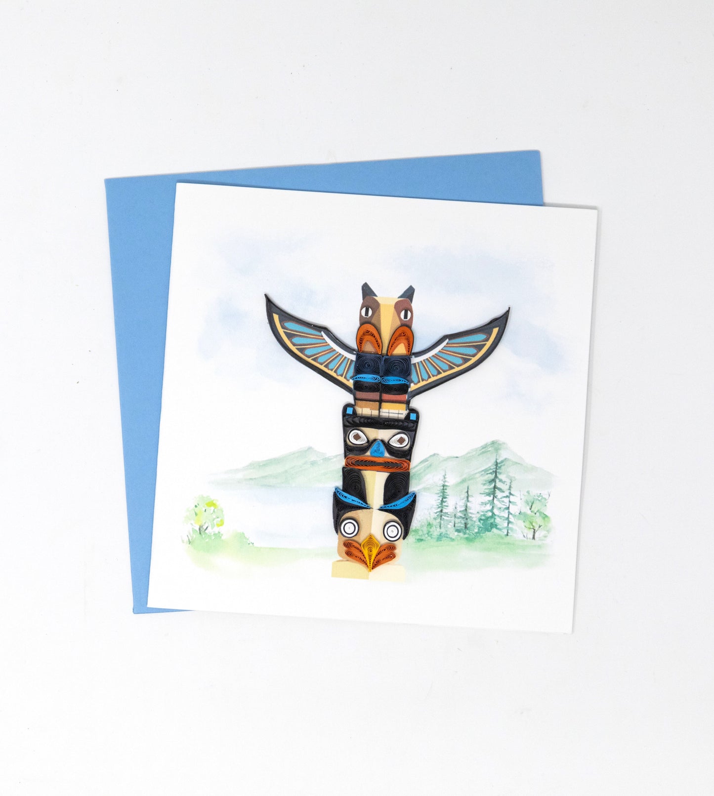 TOTEM POLE NOTE CARD