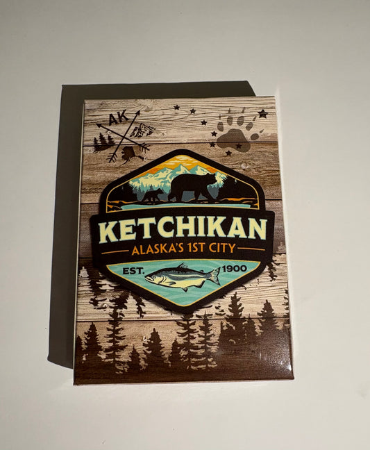 KETCHIKAN BADGE PLAYING CARDS