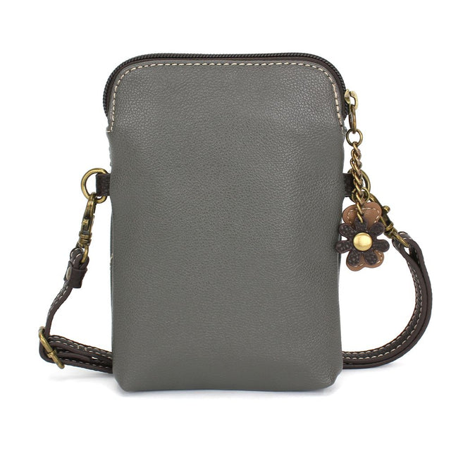 DOG PAW CROSSBODY PHONE BAG