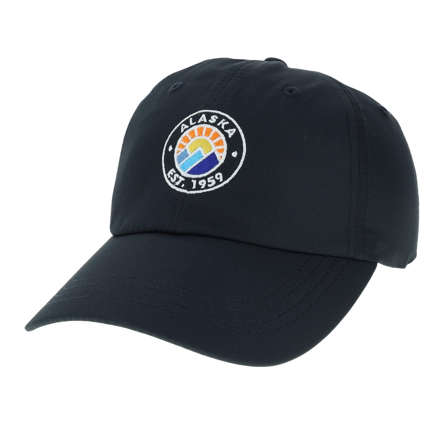Black cap with Alaska embroidery