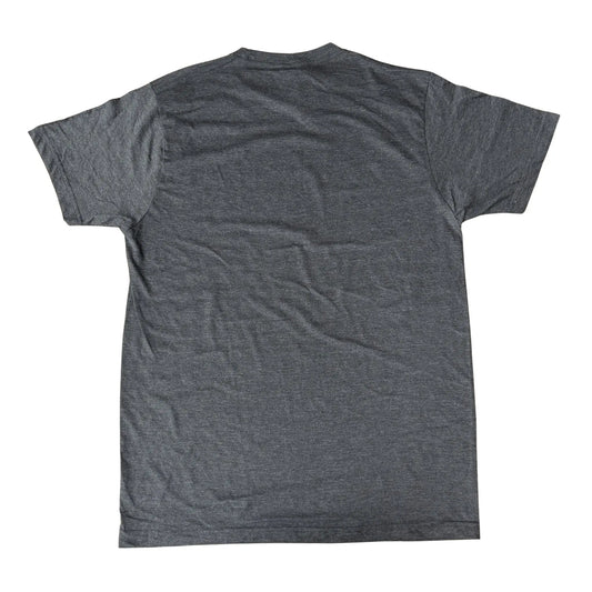 Gray t-shirt on a white background