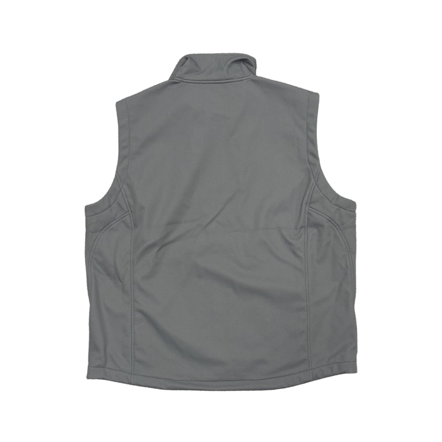 Gray sleeveless vest