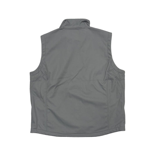 Gray sleeveless vest