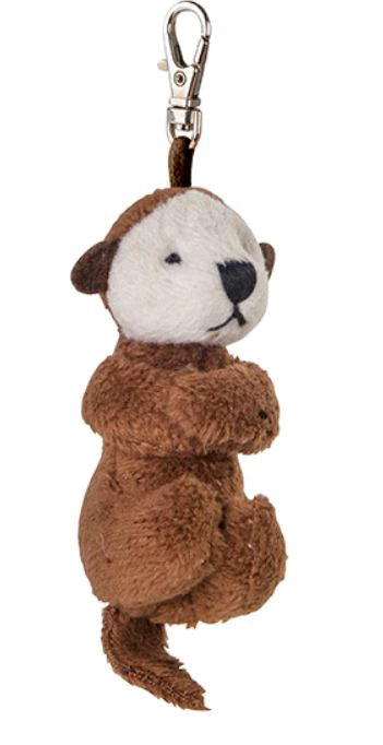 TINY SOFTIES OTTER KEYCHAIN