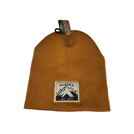 beanie with Alaska patch