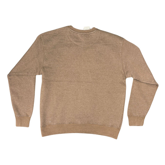 Brown sweatshirt on a white background