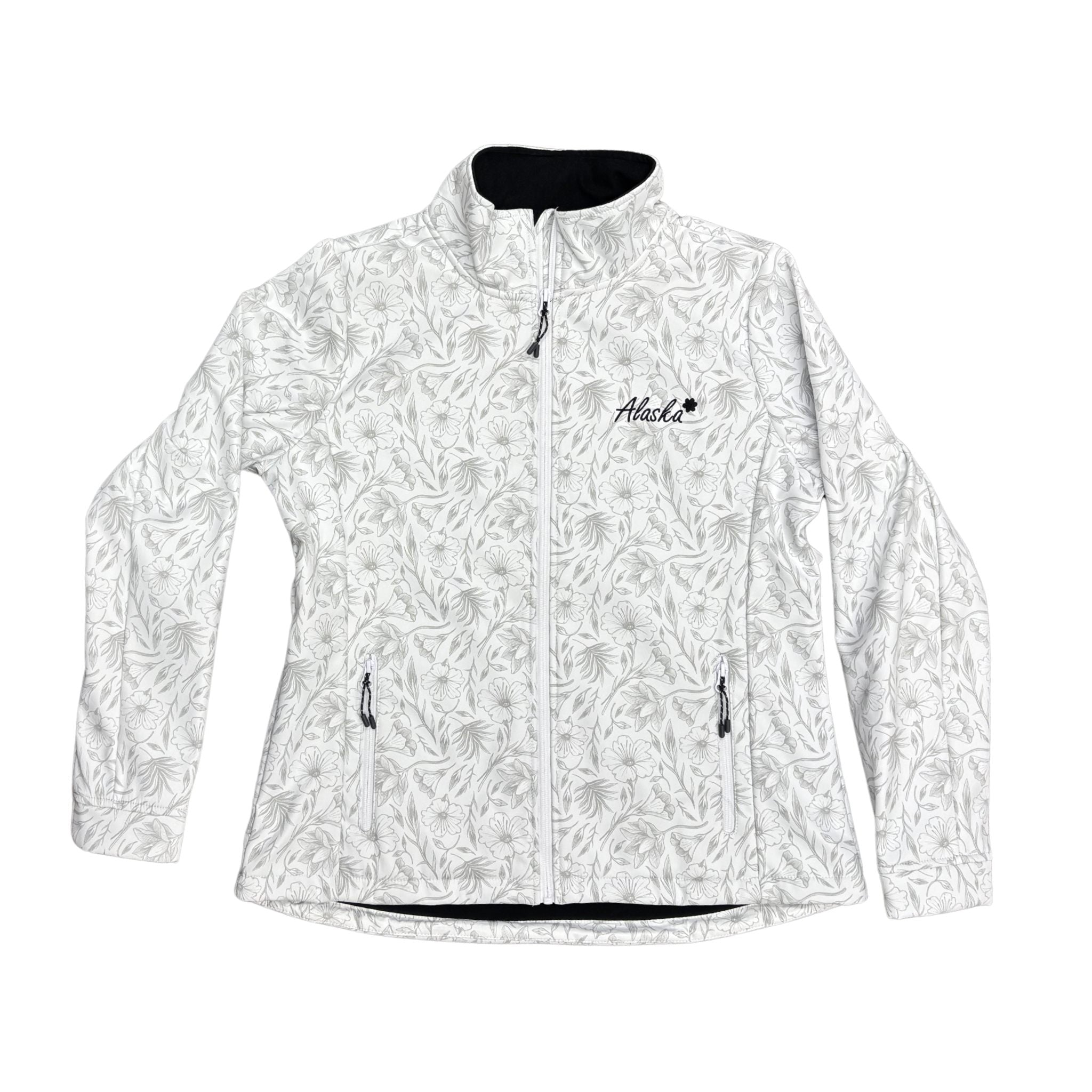 ALASKA AMERICAN LOST WORLD スカジャン Ladies Alaska Flower Softshell Jacket – Tongass Trading Company