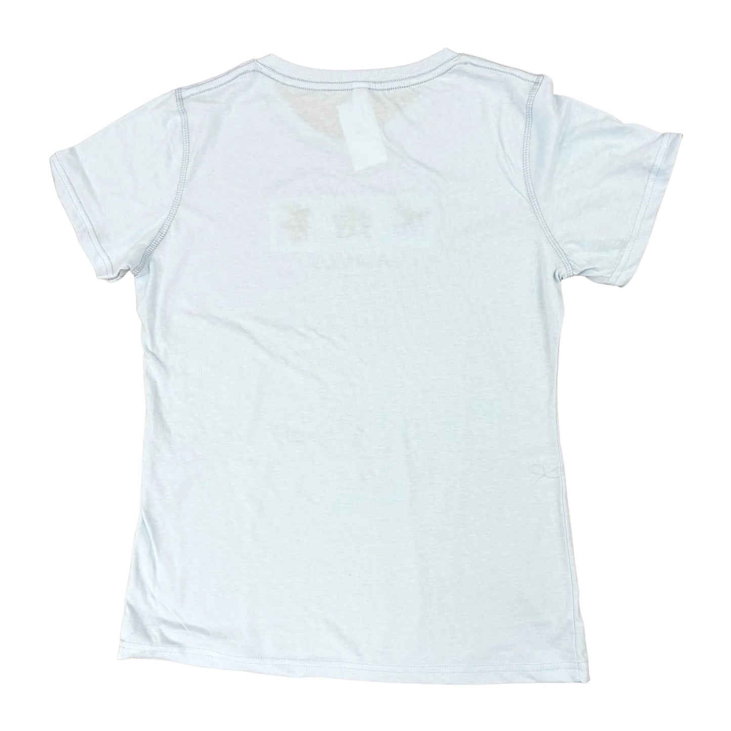 Light Blue t-shirt on a white background