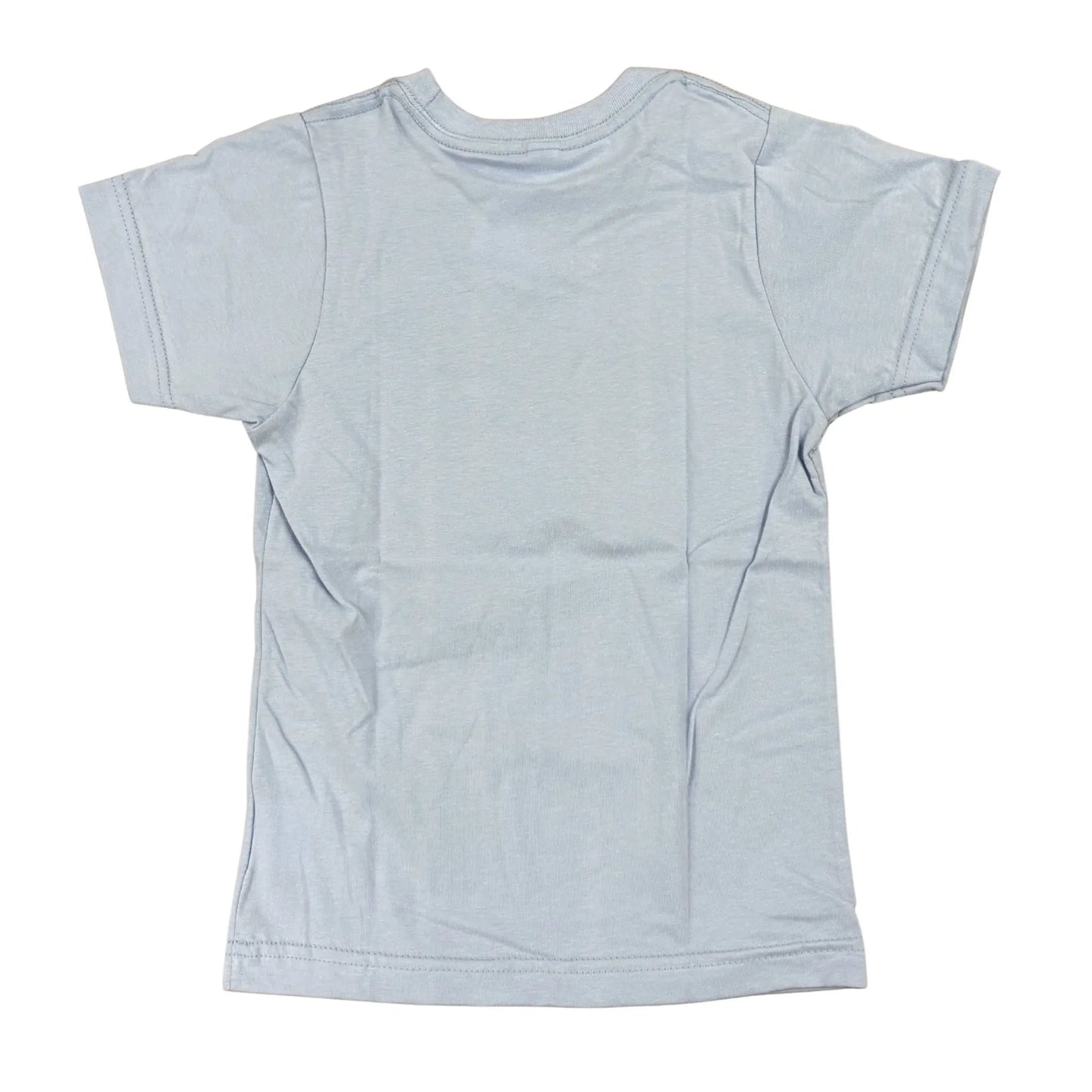 Light blue t-shirt on a white background