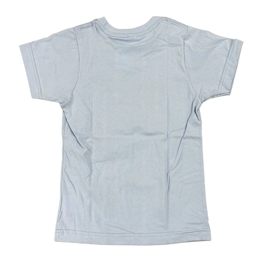 Light blue t-shirt on a white background