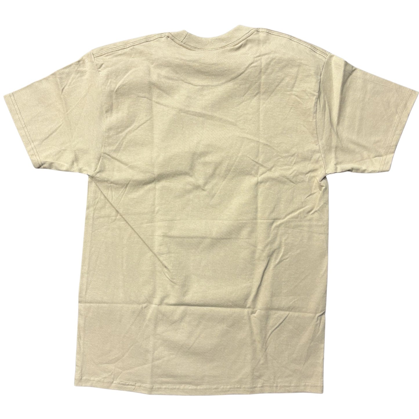 Back of Beige T-shirt