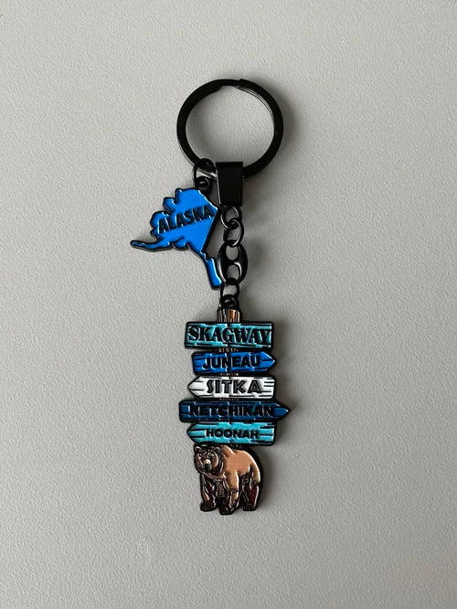 SIGNPOST KEYCHAIN