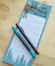 DON'T MOOSE WITH MY LIST MAGNETIC NOTEPAD
