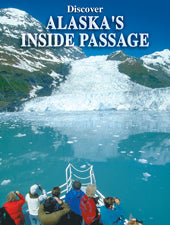Promotional image for Alaska's Inside Passage with people viewing a glacier.
