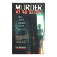 Book cover of 'Murder at 40 Below' with a woman standing in a doorway.