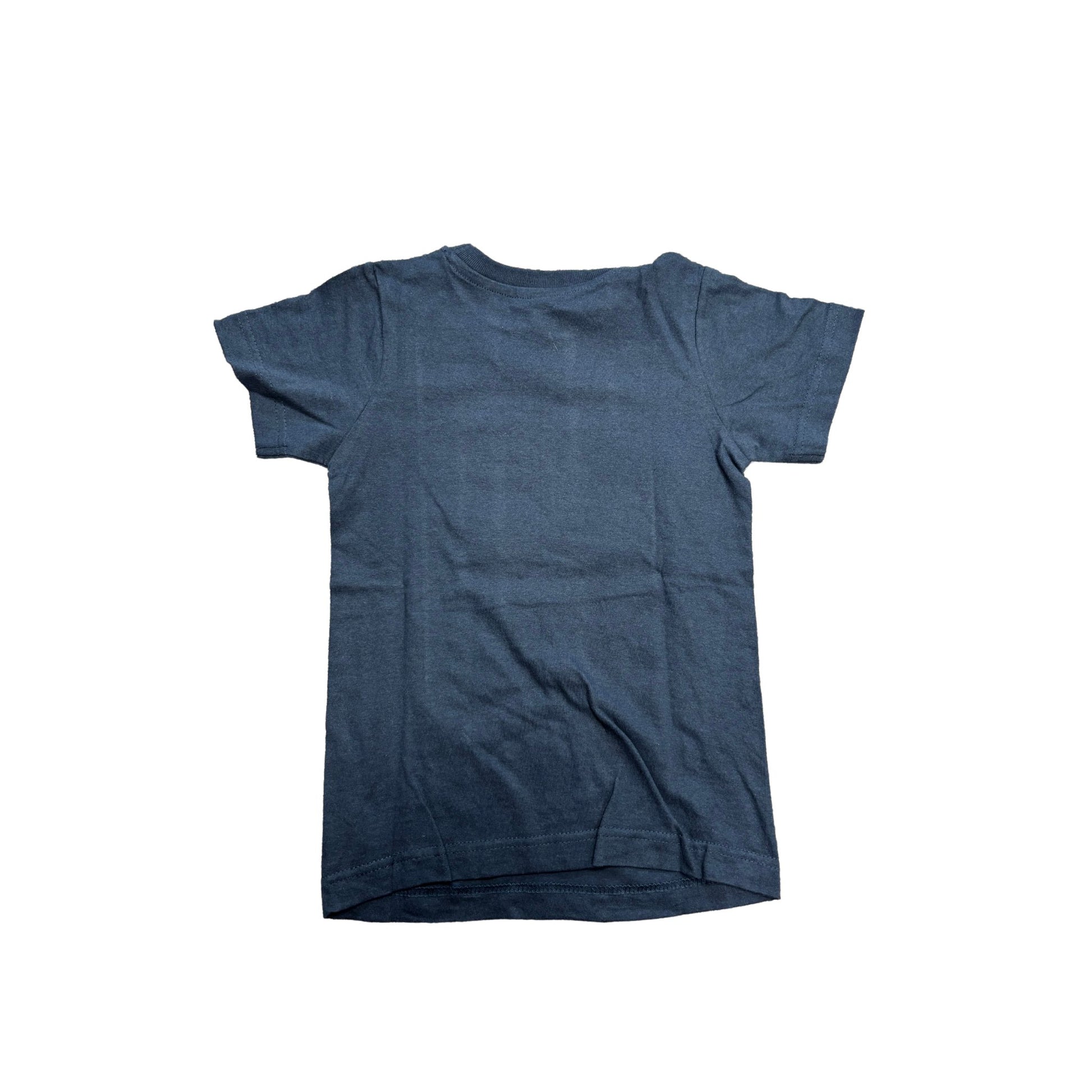 Blue t-shirt on a white background