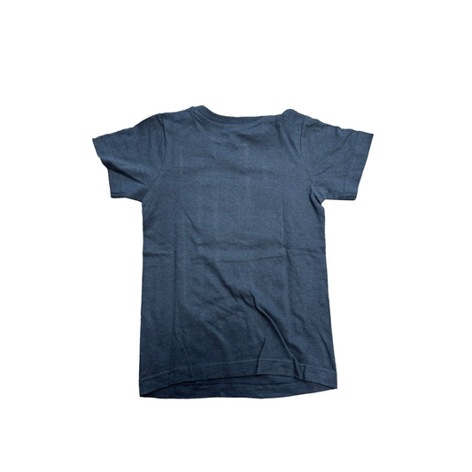 Blue t-shirt on a white background