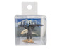 Eagle figurine in clear packaging with Alaska background