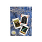 Playing card set packaging with Alaska and Yukon scenery on a blue background