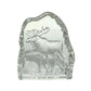 Crystal decor of a moose with Alaska text