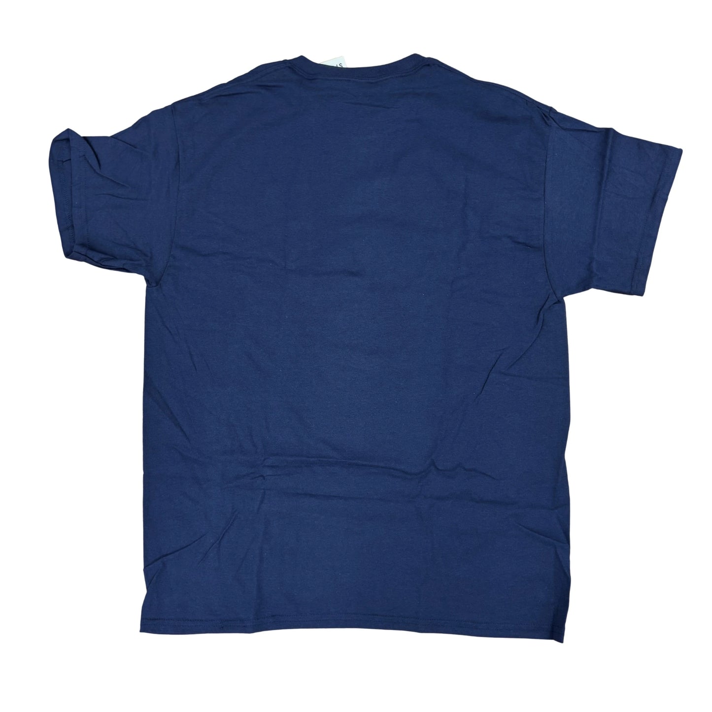 Blue t-shirt on a white background