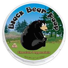 BLACK BEAR POOP MINTS- CHOCOLATE PEPPERMINT