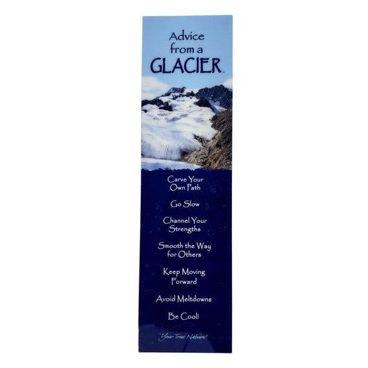 Advice from a Glacier Bookmark