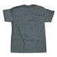 Gray t-shirt on a white background