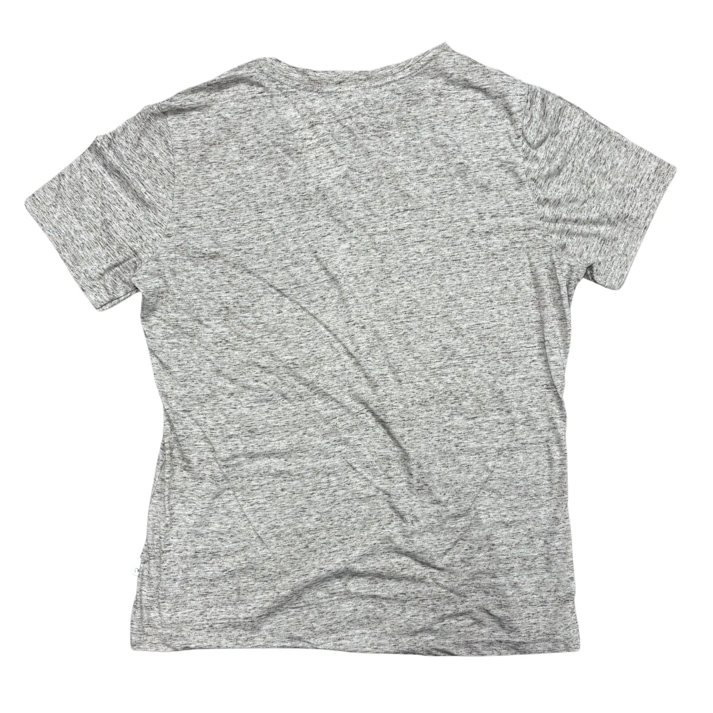 Gray t-shirt on a white background