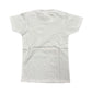 White t-shirt on a white background