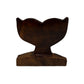 Wooden decorative whale tail
