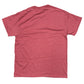 Red t-shirt on a white background