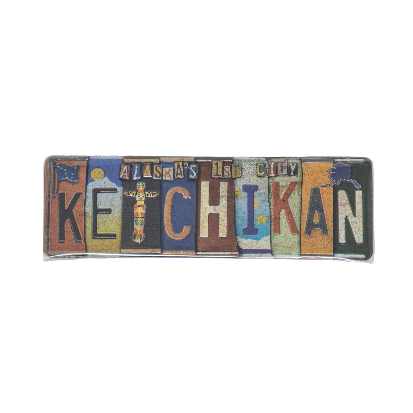 Alaska License Plate magnet 
