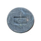 Round soap bar with a rectangular indentation