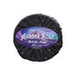 Soap bar in black packaging with 