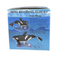 Box of mini building blocks shaped like an orca whale