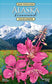 Alaska fireweed wildflower seed postcard with pink flowers and mountain background