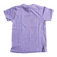 Purple t-shirt on a white background